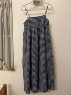 LOWRYS FARMチェックワンピ