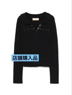 andmary Lindsay logo tops black