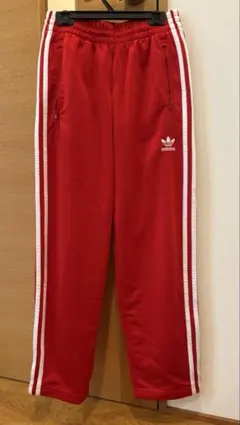adidas ジャージ パンツ レッド XS