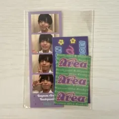 カラフルダイヤモンド　ボイメンエリア研究生　中下雄貴　ステッカー