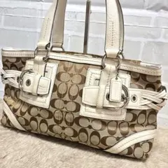 Coach Vintage Signature Shoulder Bag y2k