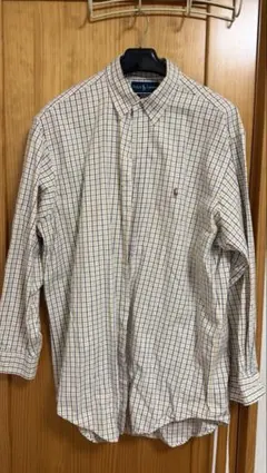 90s Ralph Lauren BLAKE チェックシャツ　イエロー