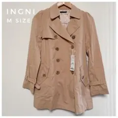 《新品タグ付き》INGNI イングトレンチコート ベージュ キャメル Mサイズのサムネイル