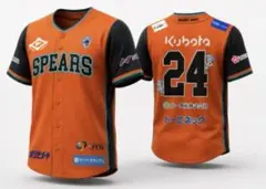 Kubota Spears 24番 応援ユニフォーム-2 - メルカリ