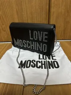 LOVE MOSCHINO スタッズ付きバックパック ピンク - メルカリ