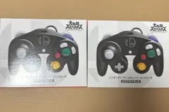 ニンテンドー ゲームキューブ コントローラー スマブラブラック 2個セット