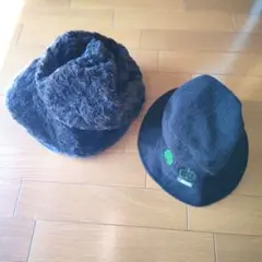フリース バケットハット 2点セット