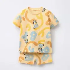 ZARA ベビー 新品 ブルーイ セットアップ 110 パジャマ オレンジのサムネイル