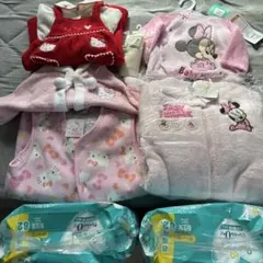 新生児パンパース　女の子のセット　新品