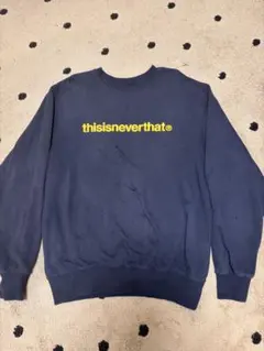 2026年最新】thisisneverthat カラー：ネイビー系 メンズ トレーナー
