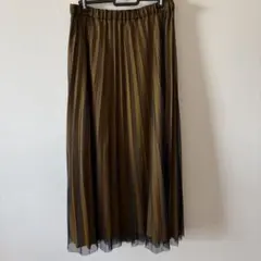 BEAMS HEARTプリーツスカート