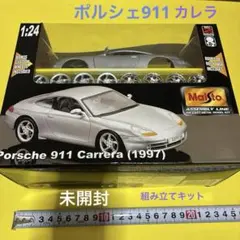 Maisto 1:24 Porsche 911 Carrera 組立キット未開封