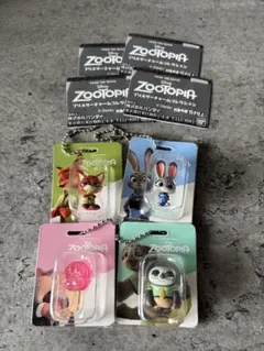 ズートピア ブリスターチャームコレクション 4種セット バンダイ