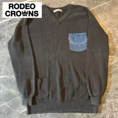 RODEO CROWNS ロデオクラウンズ セーター Vネック