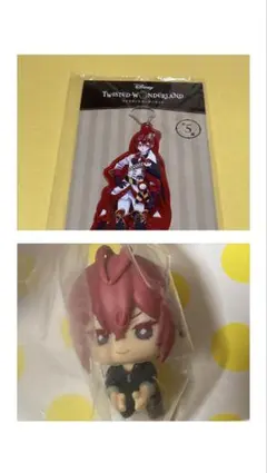 ツイステッドワンダーランド　リドル　ハグコット　アクリルチャーム　ガチャ