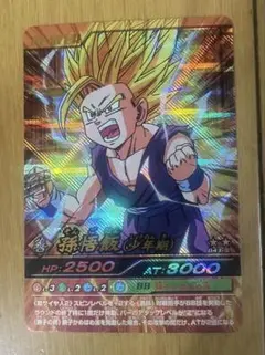 孫悟飯 少年期　043-Ⅲ 爆烈ドラゴンボール　爆烈インパクト　データカードダス