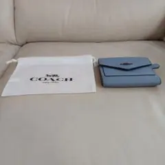 COACH コーチ レキシー ステゴザウルス コインケース カードケース 青