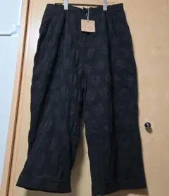 新品 earth eco loco ドット柄 水玉模様 ワイドパンツ 3L