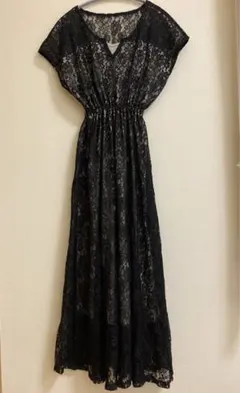GRL レースワンピース　ブラック　Mサイズ