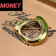 MONET モネ ヴィンテージ ブローチ ゴールド アクセサリー