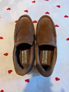 VANSPORT ブラウン スリッポン