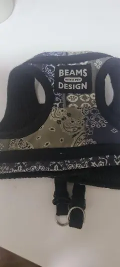 BEAMS DESIGN バンダナ柄ハーネス