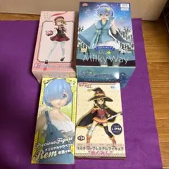 フィギュア　まとめ売り　※バラ売り不可　ココア　レム　めぐみん s*1様 フィギュア まとめ売り ※バラ売り不可 ココア レム めぐみん