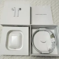 訳あり　純正　Apple AirPods 第2世代Lightning充電ケース付