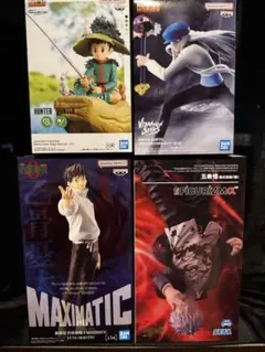 s*i様 新品未開封 ジャンプフィギュア4体セット