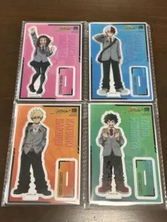 くら寿司　特典アクリルスタンド　ヒロアカ4種セット　各1個