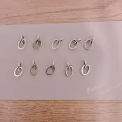 【26文字から選べる】アルファベット チャーム O