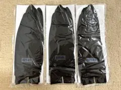 ジャスミjasmi シルクニットファッショングローブ新品3セット黒　手袋