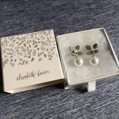 Elizabeth Bower フラワーパールピアス