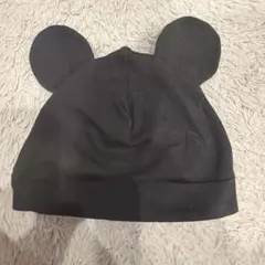H&M ミッキー耳付きブラック帽子 EUR 48