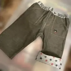 美品☆DOUBLE.B 半ズボン 110サイズ オリーブグリーン