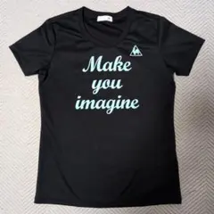 ルコック・ドライ半袖Tシャツ・黒色・サイズM