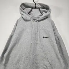NIKE　ヴィンテージ　フーディー　M　ワンポイントロゴ　USA製　90s　古着
