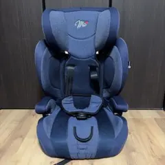 マムズキャリー 西松屋 ジュニアシート　チャイルドシート　シートベルト　デニムのサムネイル