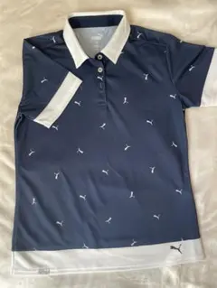PUMA ネイビー ポロシャツ