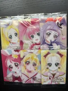 プリキュア　ウエハース　カード　HR 6種セット