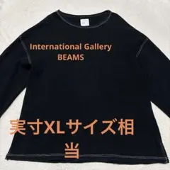 International Gallery BEAMS リブ編み　ロンT