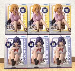 【6点セット】ぬきたし 片桐奈々瀬 畔美岬 ちょこのせ フィギュア