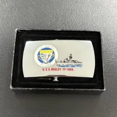 Zippo ベルトバックル USS BAGLEY FF-1069 レアミリタリーのサムネイル