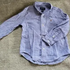 Polo Ralph Lauren ストライプ長袖シャツ 3T