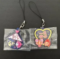 たまごっち一番くじ【Ｆ賞きらきらラバーチャーム2種セット】