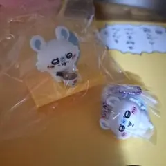 モモンガ　マスコット　松屋 ちいかわの鬼辛カレー&マスコットつきビスケット