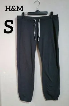 H&M【S】 グレー ジョガーパンツ