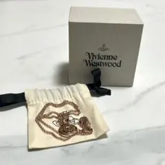 Vivienne Westwood ミニオーブ ネックレス ピンクゴールド