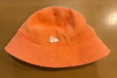 New Era オレンジ バケットハット