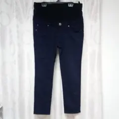マタニティパンツ ネイビー